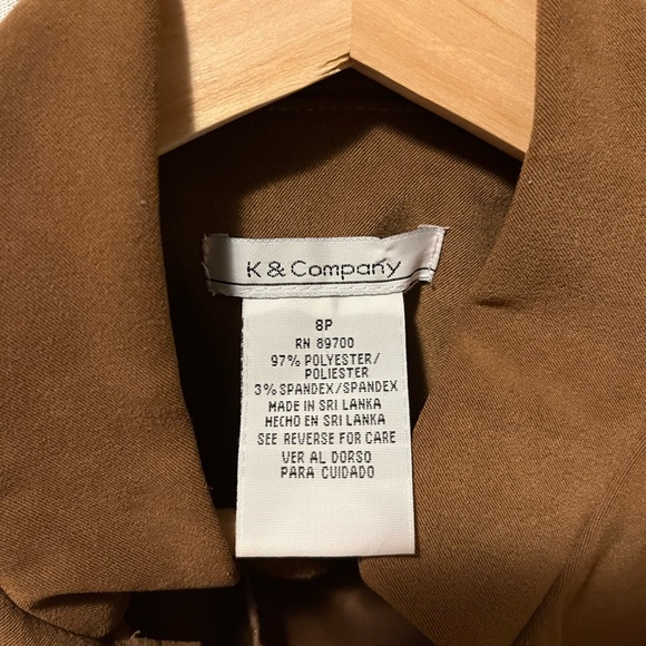 Beige women’s fall jacket - Picture 3 of 3